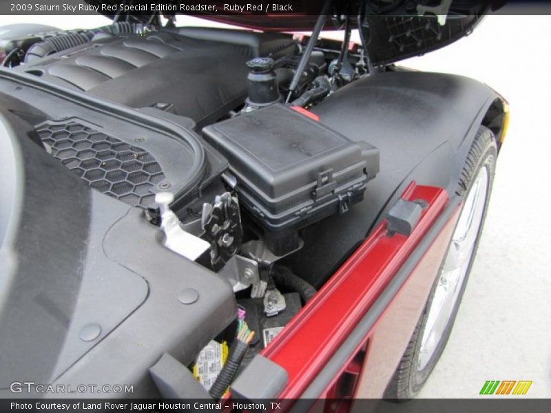  2009 Sky Ruby Red Special Edition Roadster Engine - 2.4 Liter DOHC 16-Valve VVT Ecotec 4 Cylinder