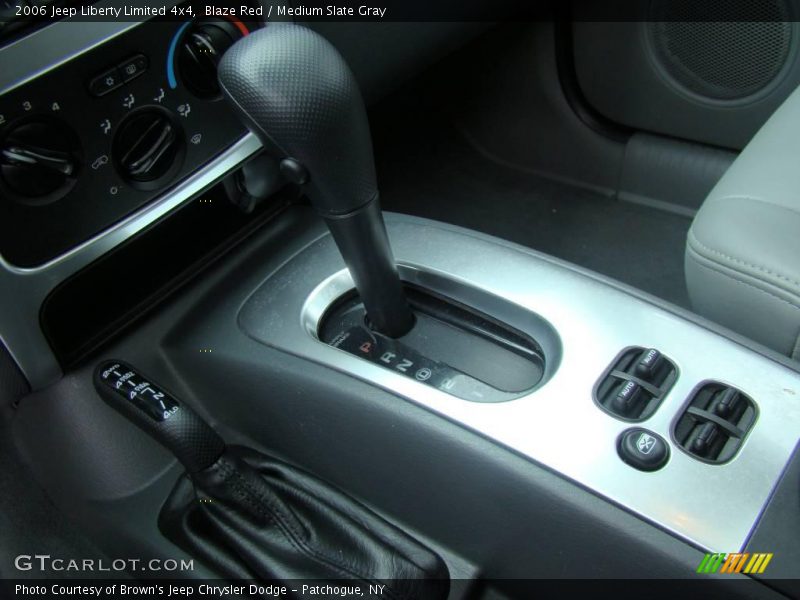 Blaze Red / Medium Slate Gray 2006 Jeep Liberty Limited 4x4