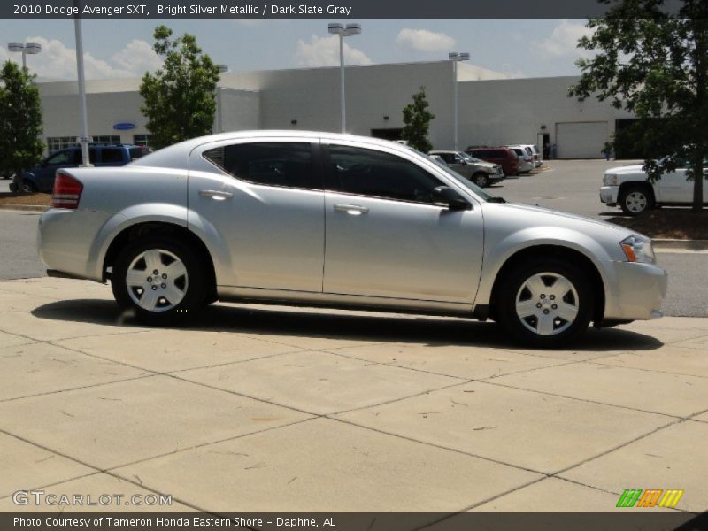 Bright Silver Metallic / Dark Slate Gray 2010 Dodge Avenger SXT