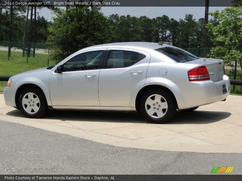 Bright Silver Metallic / Dark Slate Gray 2010 Dodge Avenger SXT