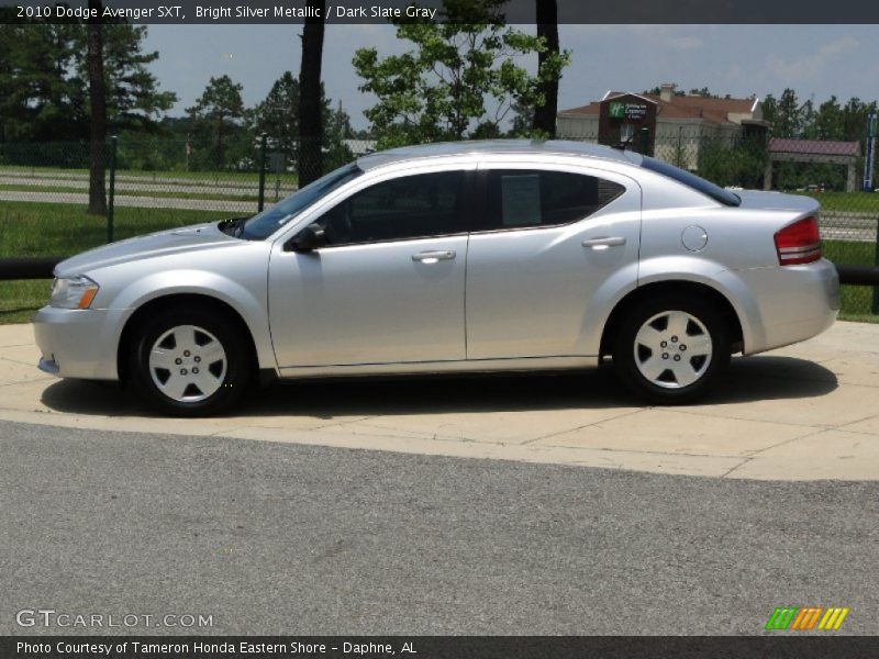 Bright Silver Metallic / Dark Slate Gray 2010 Dodge Avenger SXT