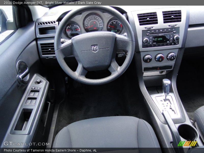 Bright Silver Metallic / Dark Slate Gray 2010 Dodge Avenger SXT