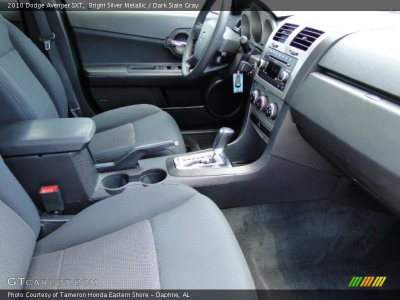 Bright Silver Metallic / Dark Slate Gray 2010 Dodge Avenger SXT