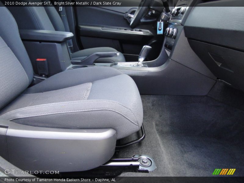 Bright Silver Metallic / Dark Slate Gray 2010 Dodge Avenger SXT