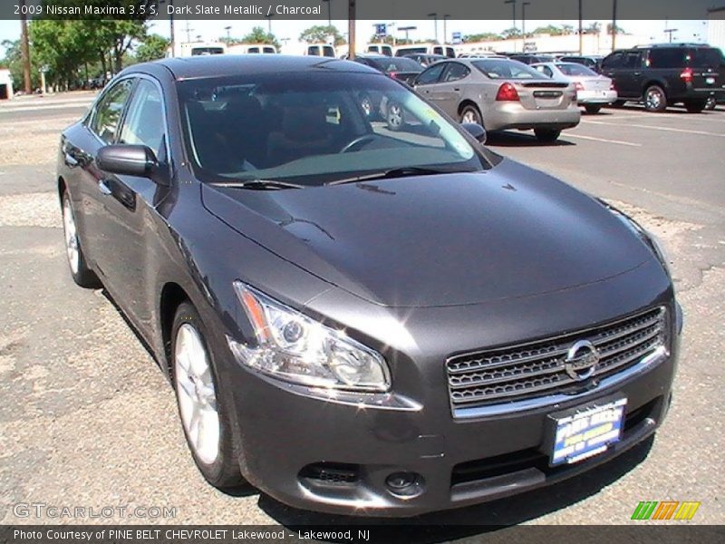 Dark Slate Metallic / Charcoal 2009 Nissan Maxima 3.5 S