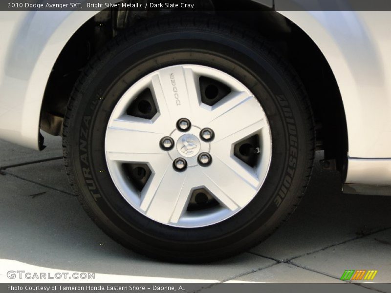 Bright Silver Metallic / Dark Slate Gray 2010 Dodge Avenger SXT