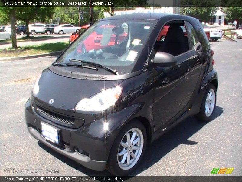 Deep Black / Design Black 2009 Smart fortwo passion coupe