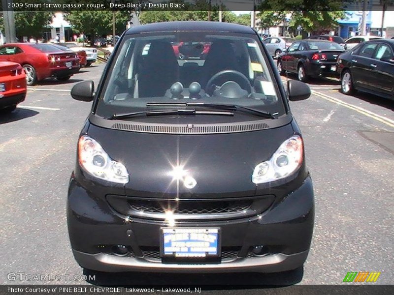 Deep Black / Design Black 2009 Smart fortwo passion coupe