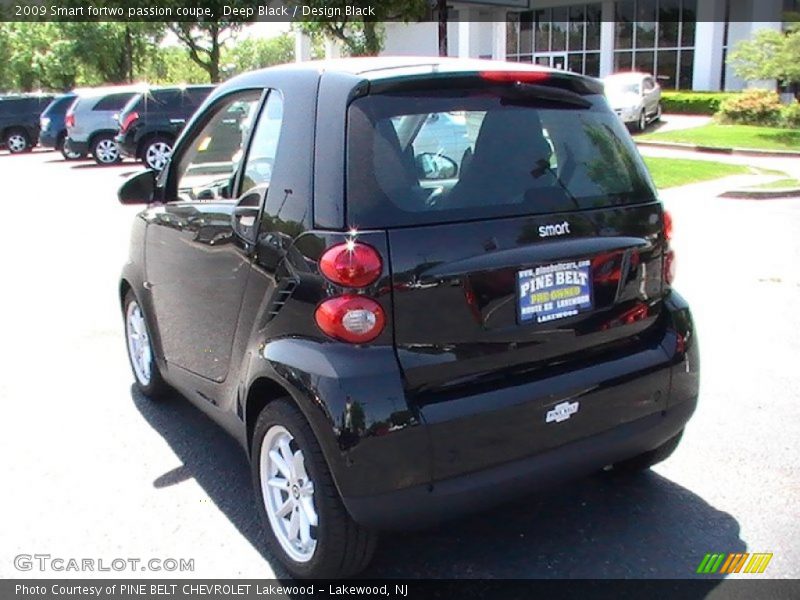 Deep Black / Design Black 2009 Smart fortwo passion coupe