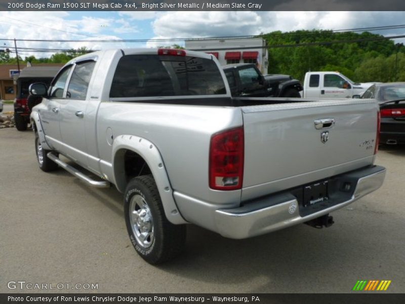 Bright Silver Metallic / Medium Slate Gray 2006 Dodge Ram 1500 SLT Mega Cab 4x4