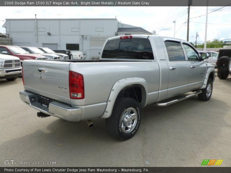 Bright Silver Metallic / Medium Slate Gray 2006 Dodge Ram 1500 SLT Mega Cab 4x4