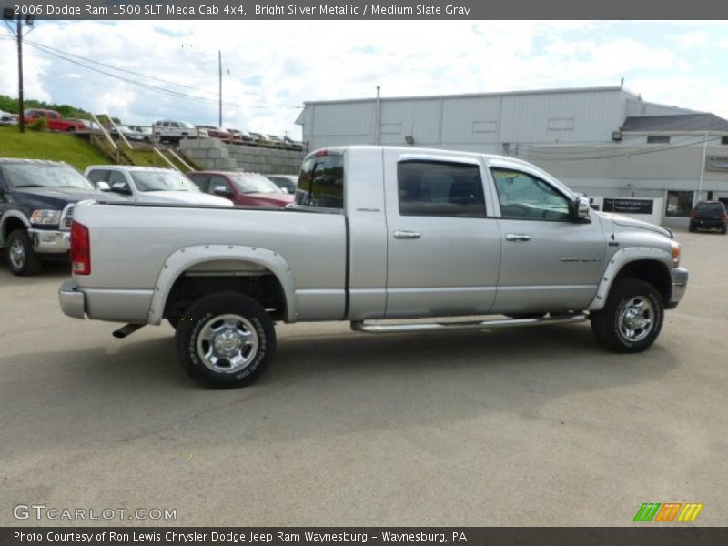 Bright Silver Metallic / Medium Slate Gray 2006 Dodge Ram 1500 SLT Mega Cab 4x4