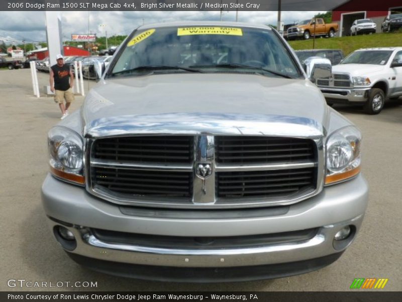 Bright Silver Metallic / Medium Slate Gray 2006 Dodge Ram 1500 SLT Mega Cab 4x4