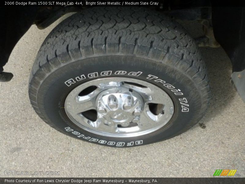 Bright Silver Metallic / Medium Slate Gray 2006 Dodge Ram 1500 SLT Mega Cab 4x4
