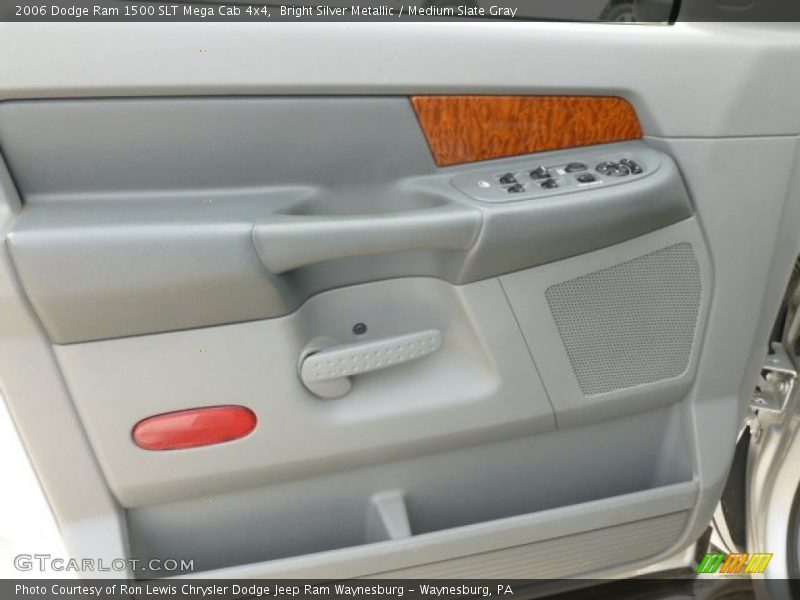 Bright Silver Metallic / Medium Slate Gray 2006 Dodge Ram 1500 SLT Mega Cab 4x4