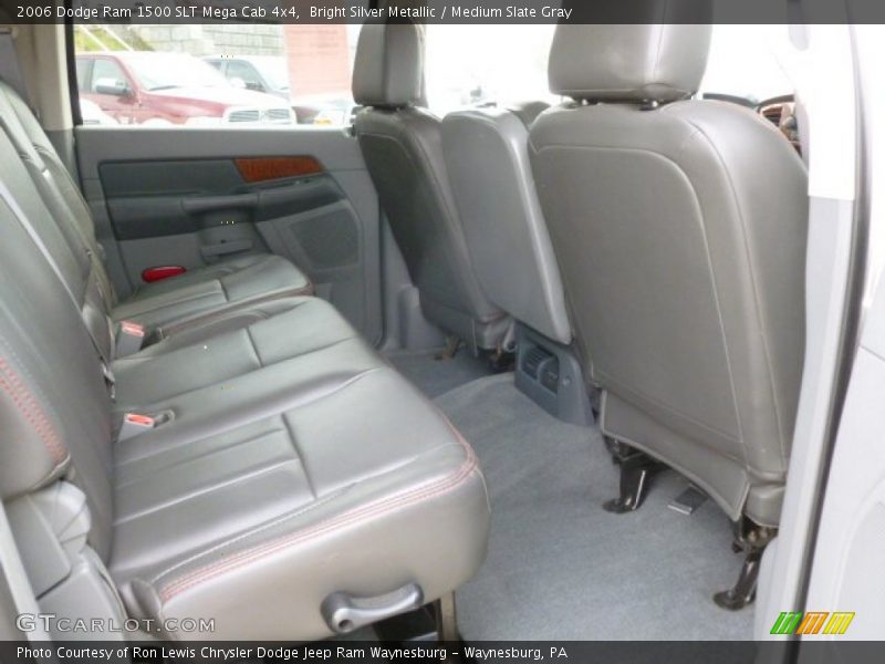 Bright Silver Metallic / Medium Slate Gray 2006 Dodge Ram 1500 SLT Mega Cab 4x4