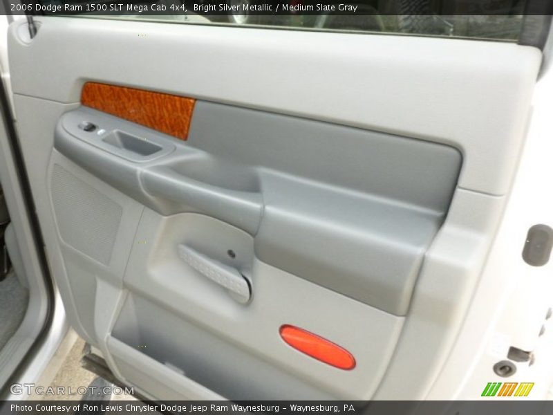 Bright Silver Metallic / Medium Slate Gray 2006 Dodge Ram 1500 SLT Mega Cab 4x4