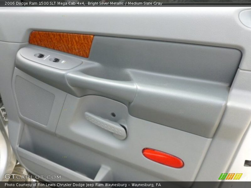 Bright Silver Metallic / Medium Slate Gray 2006 Dodge Ram 1500 SLT Mega Cab 4x4