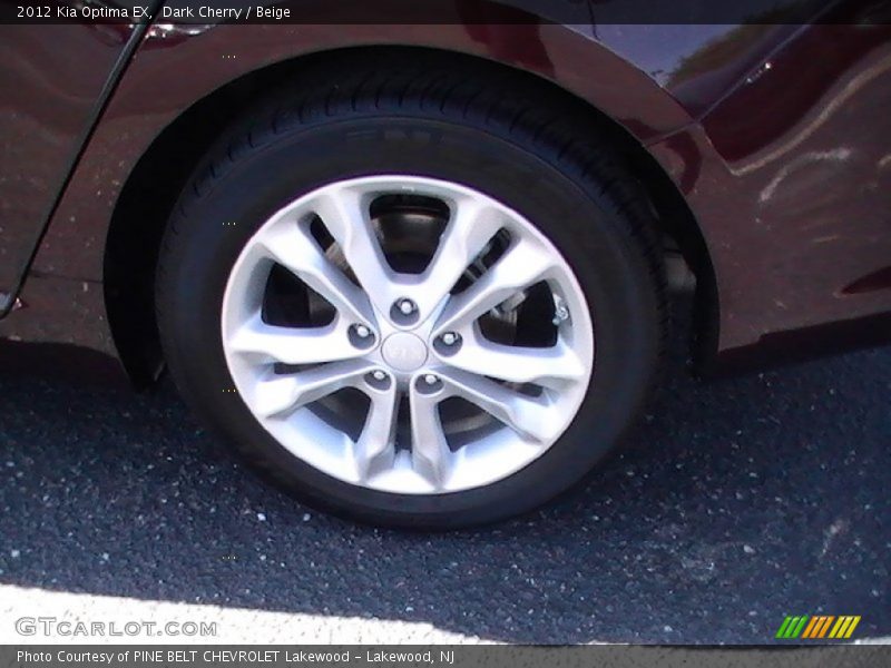 Dark Cherry / Beige 2012 Kia Optima EX