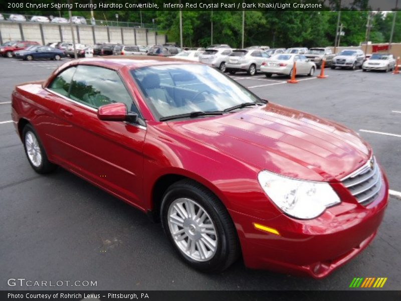Front 3/4 View of 2008 Sebring Touring Hardtop Convertible