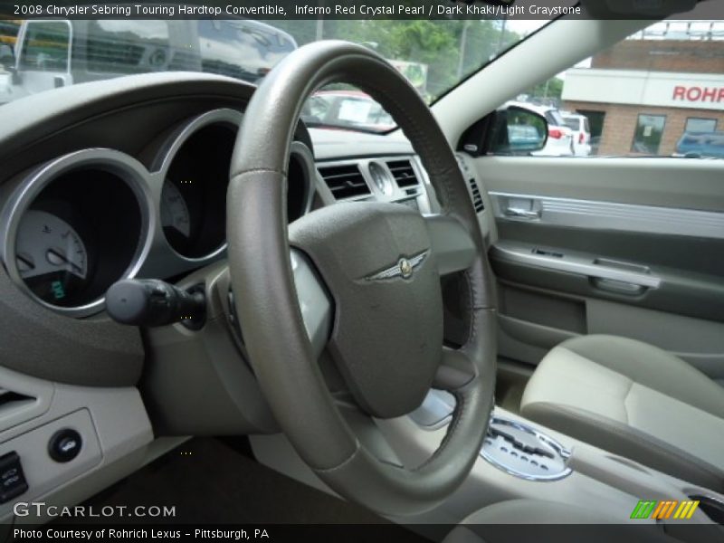  2008 Sebring Touring Hardtop Convertible Steering Wheel
