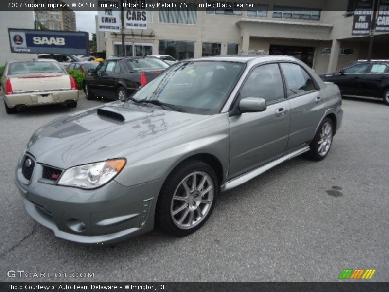 Front 3/4 View of 2007 Impreza WRX STi Limited