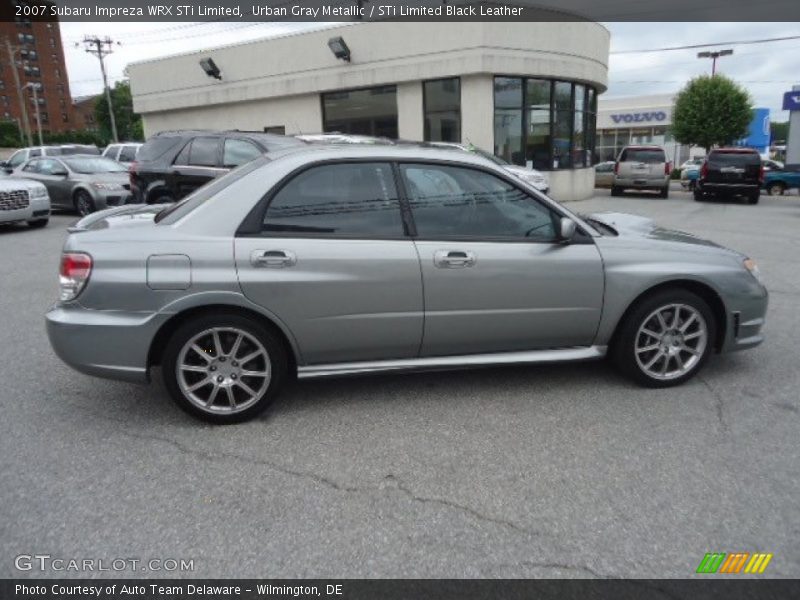 Urban Gray Metallic / STi Limited Black Leather 2007 Subaru Impreza WRX STi Limited