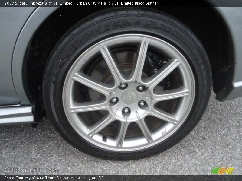  2007 Impreza WRX STi Limited Wheel