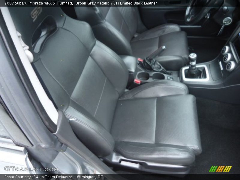 Urban Gray Metallic / STi Limited Black Leather 2007 Subaru Impreza WRX STi Limited