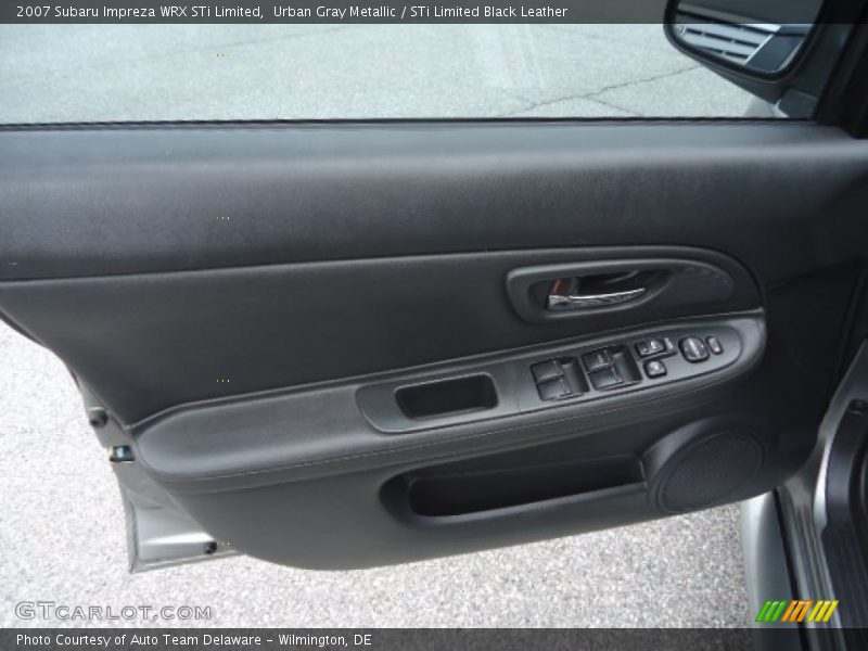 Urban Gray Metallic / STi Limited Black Leather 2007 Subaru Impreza WRX STi Limited