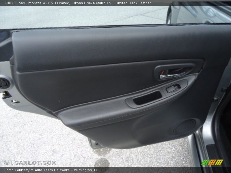 Urban Gray Metallic / STi Limited Black Leather 2007 Subaru Impreza WRX STi Limited