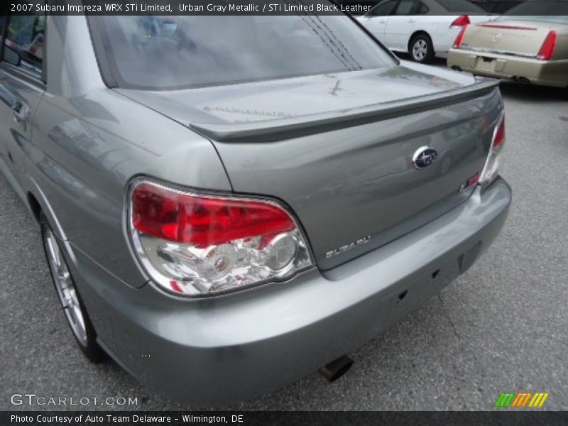 Urban Gray Metallic / STi Limited Black Leather 2007 Subaru Impreza WRX STi Limited