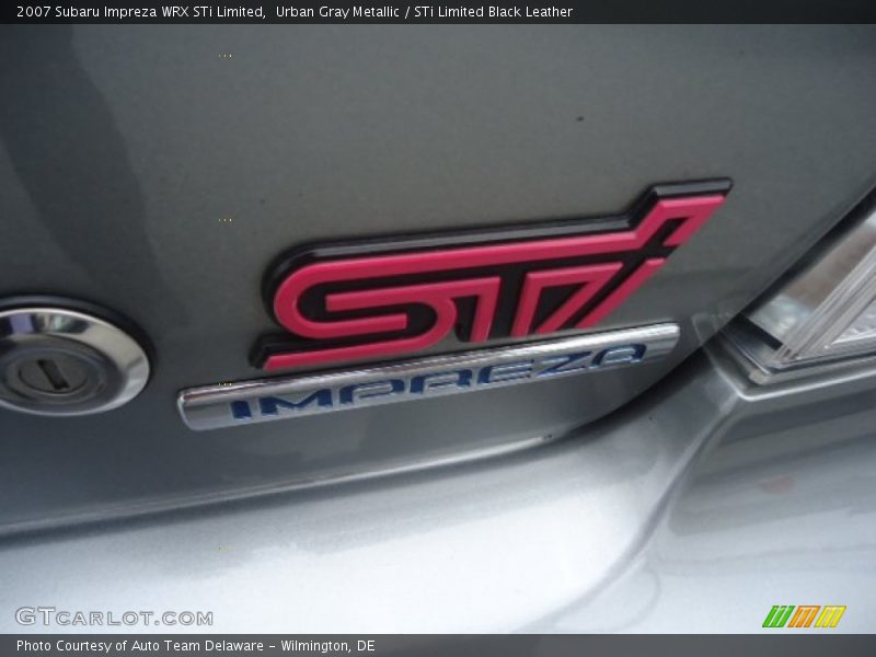  2007 Impreza WRX STi Limited Logo