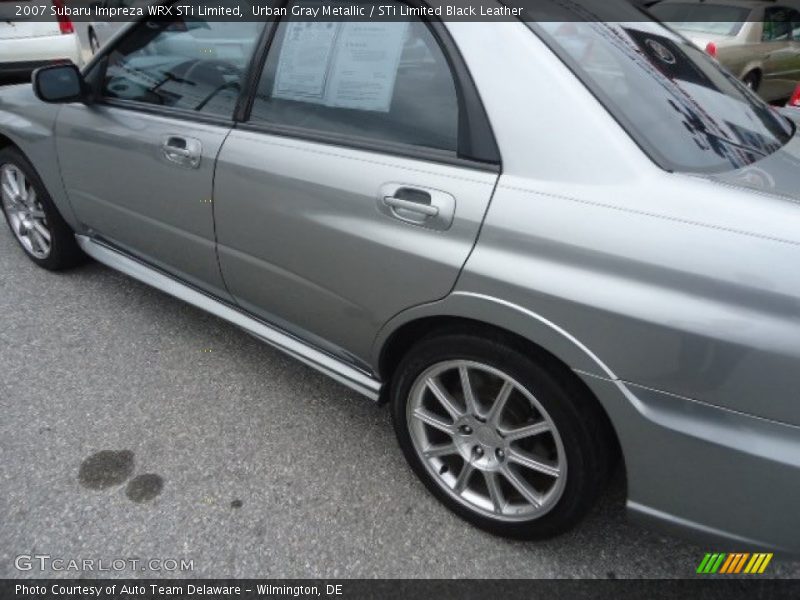 Urban Gray Metallic / STi Limited Black Leather 2007 Subaru Impreza WRX STi Limited