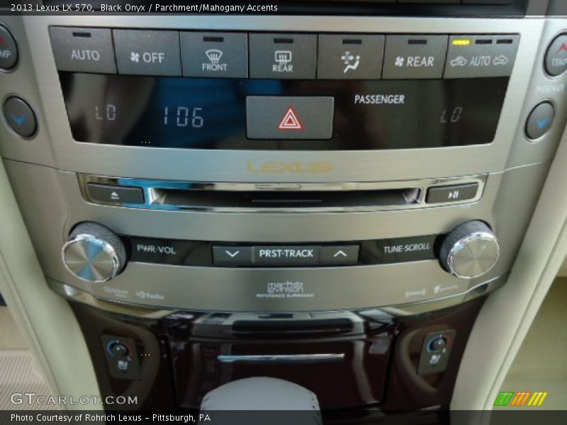 Controls of 2013 LX 570