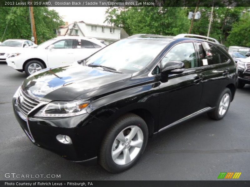 Front 3/4 View of 2013 RX 350 AWD