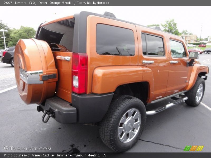  2007 H3 X Desert Orange Metallic