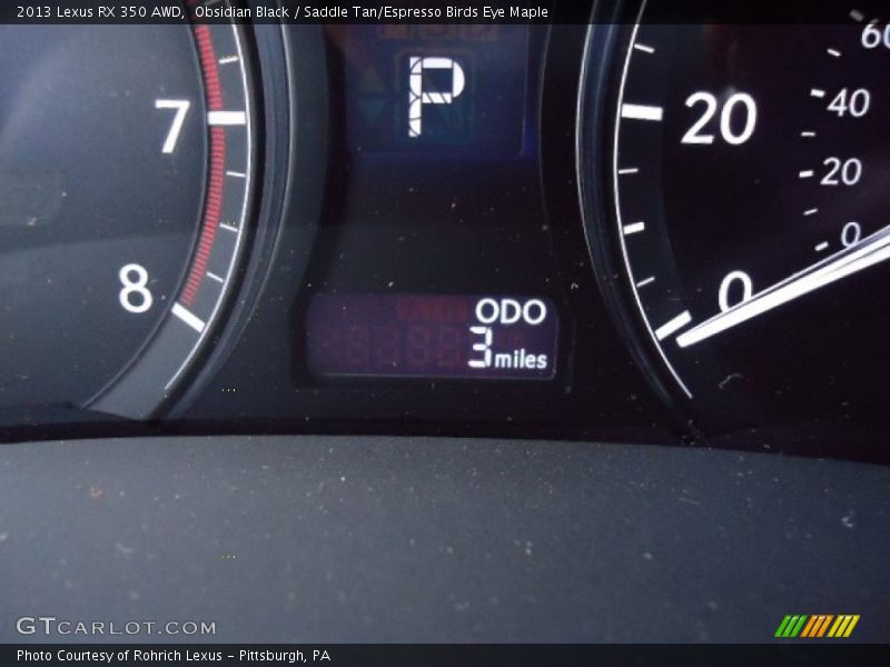 Obsidian Black / Saddle Tan/Espresso Birds Eye Maple 2013 Lexus RX 350 AWD