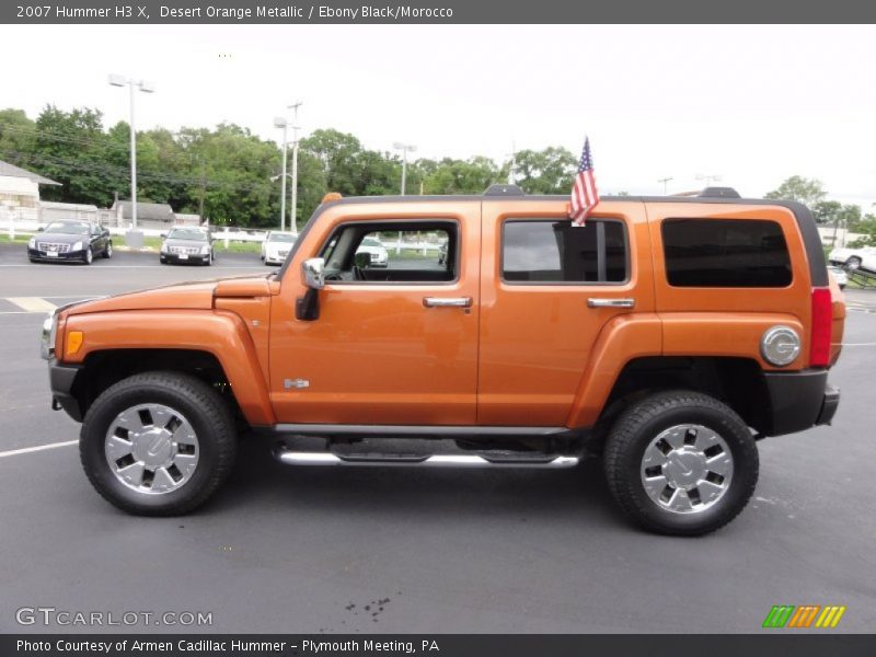  2007 H3 X Desert Orange Metallic