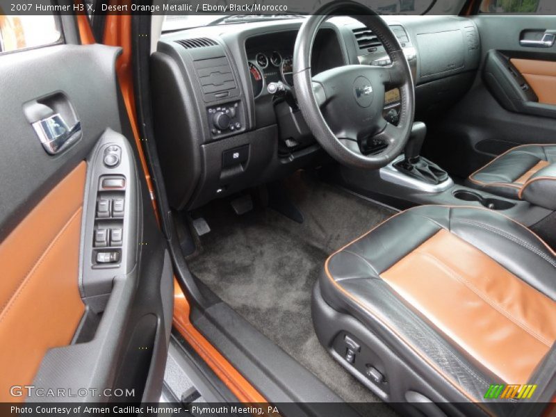  2007 H3 X Ebony Black/Morocco Interior