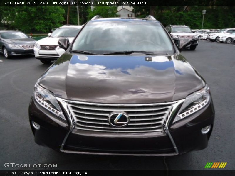  2013 RX 350 AWD Fire Agate Pearl