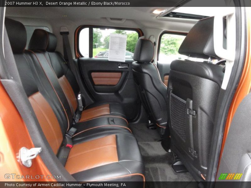 Rear Seat of 2007 H3 X