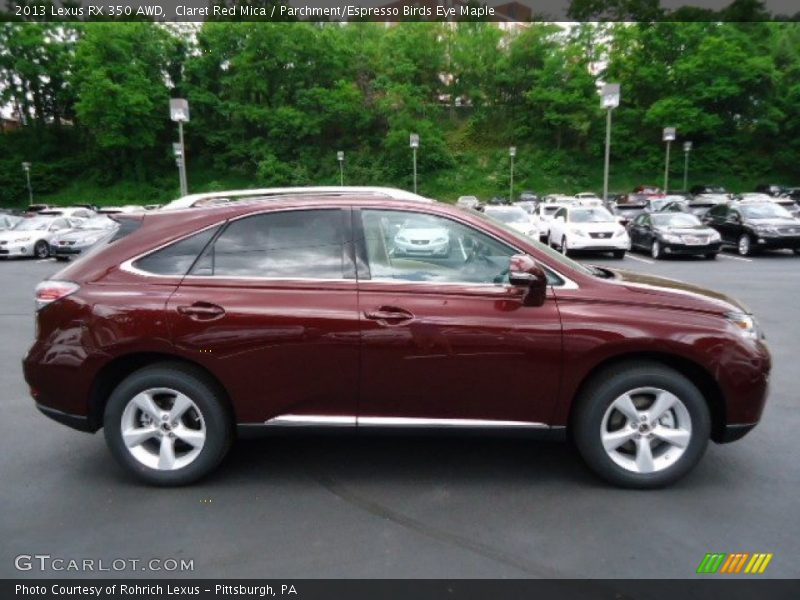  2013 RX 350 AWD Claret Red Mica