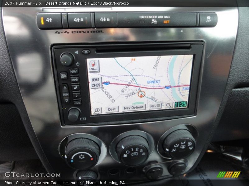 Navigation of 2007 H3 X