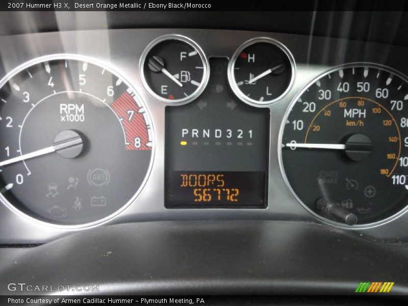  2007 H3 X X Gauges