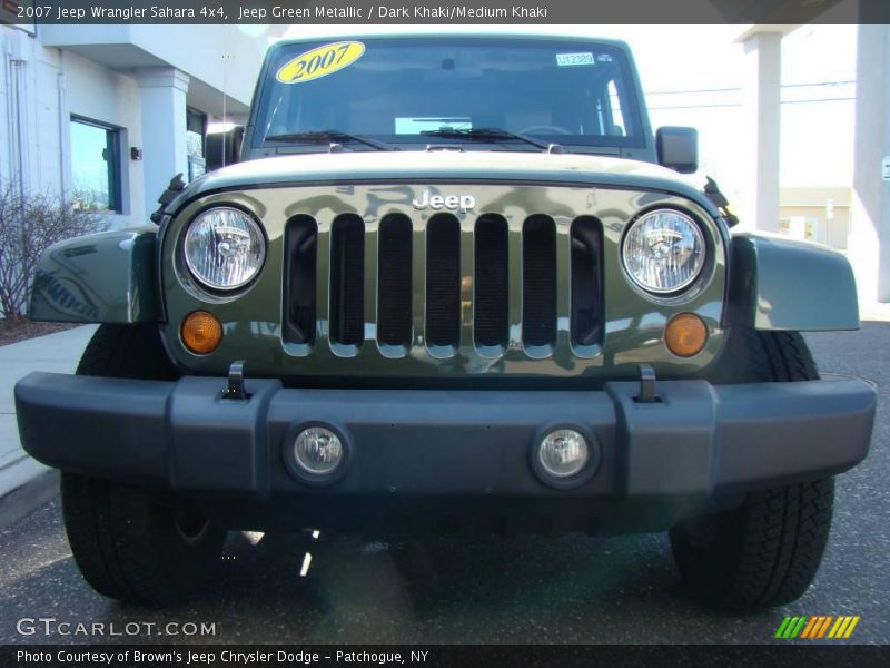 Jeep Green Metallic / Dark Khaki/Medium Khaki 2007 Jeep Wrangler Sahara 4x4