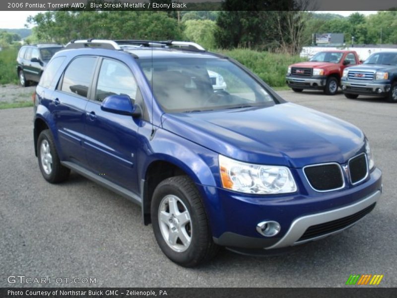 Blue Streak Metallic / Ebony Black 2006 Pontiac Torrent AWD