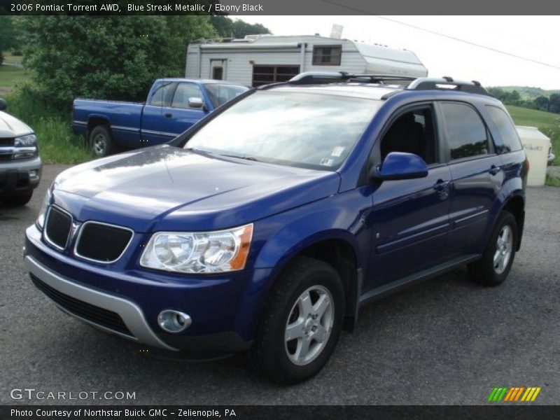 Blue Streak Metallic / Ebony Black 2006 Pontiac Torrent AWD
