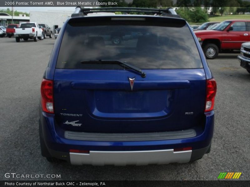 Blue Streak Metallic / Ebony Black 2006 Pontiac Torrent AWD