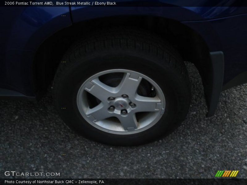 Blue Streak Metallic / Ebony Black 2006 Pontiac Torrent AWD